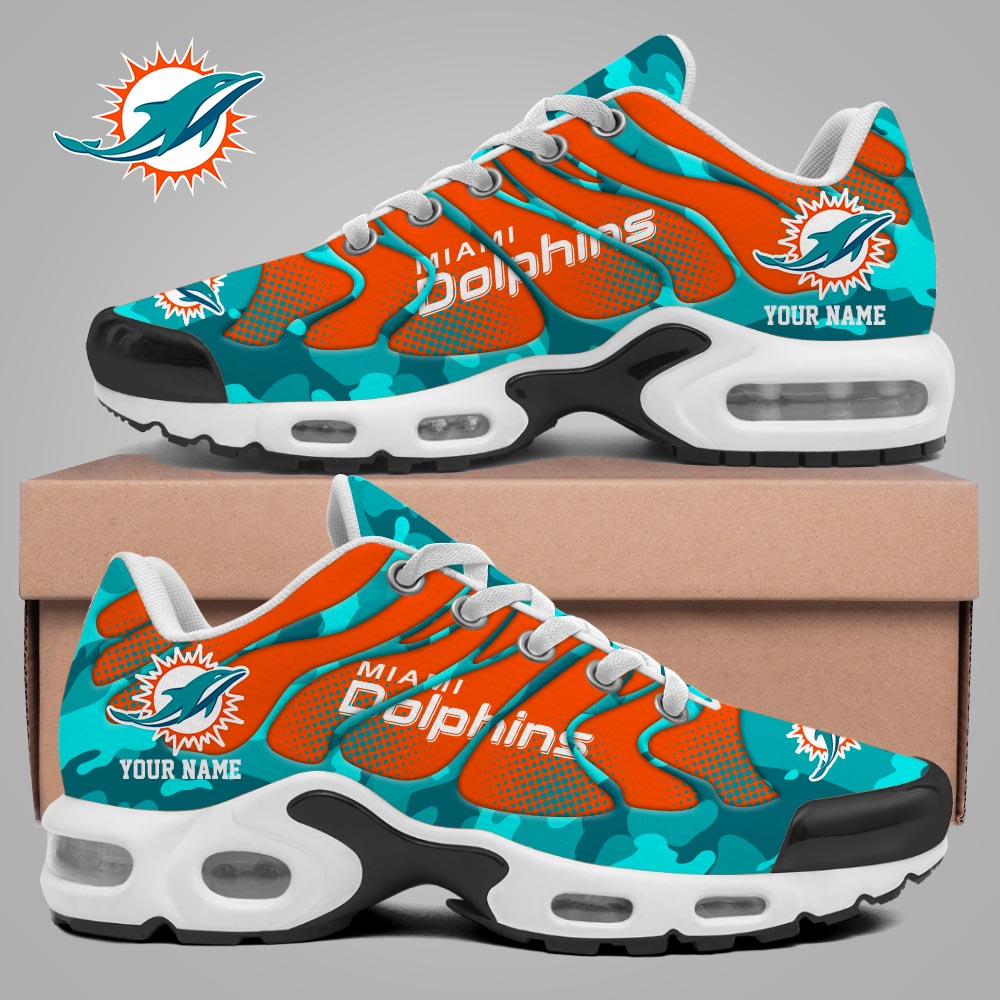 Ideafootwear Miami Dolphins TN Shoes Sneakers For Men And Women