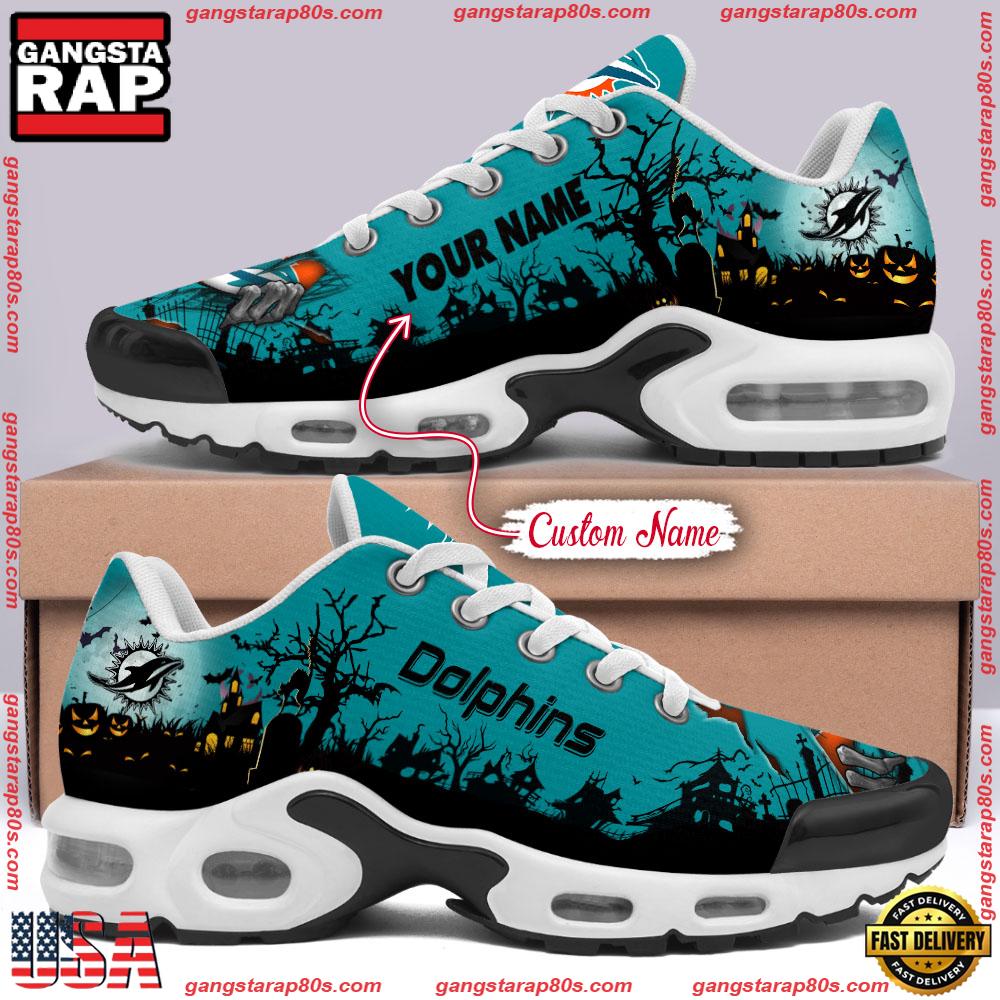 Ideafootwear Miami Dolphins TN Shoes Sneakers For Men And Women
