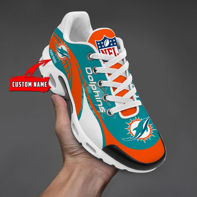 Ideafootwear Miami Dolphins TN Shoes Sneakers For Men And Women