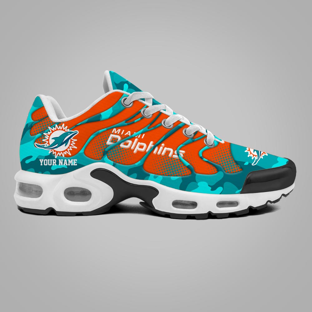 Ideafootwear Miami Dolphins TN Shoes Sneakers For Men And Women