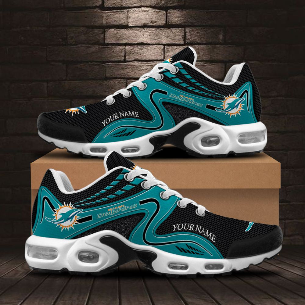 Ideafootwear Miami Dolphins TN Shoes Sneakers For Men And Women