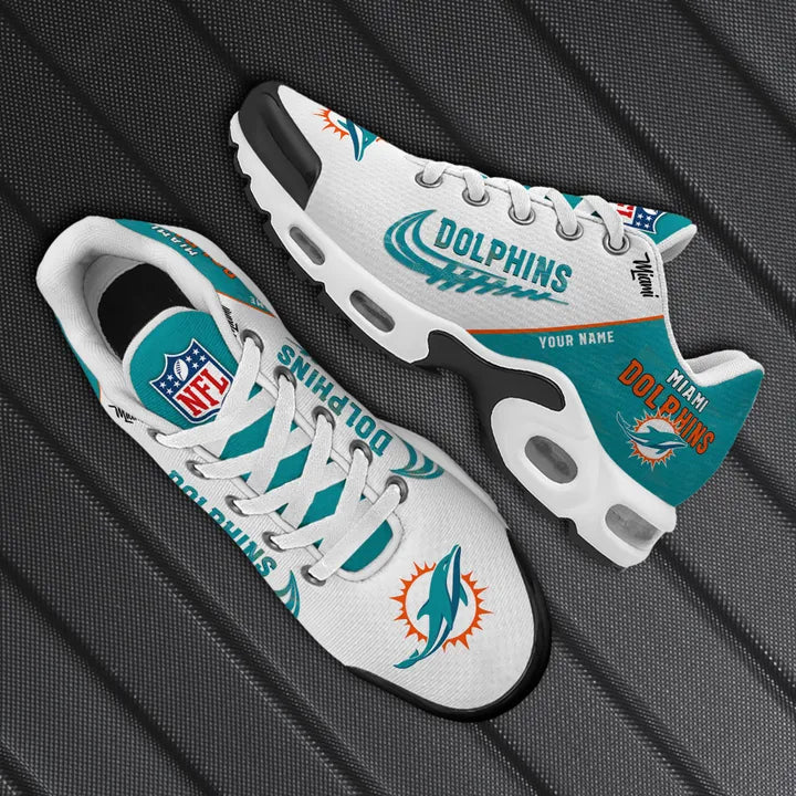Ideafootwear Miami Dolphins TN Shoes Sneakers For Men And Women