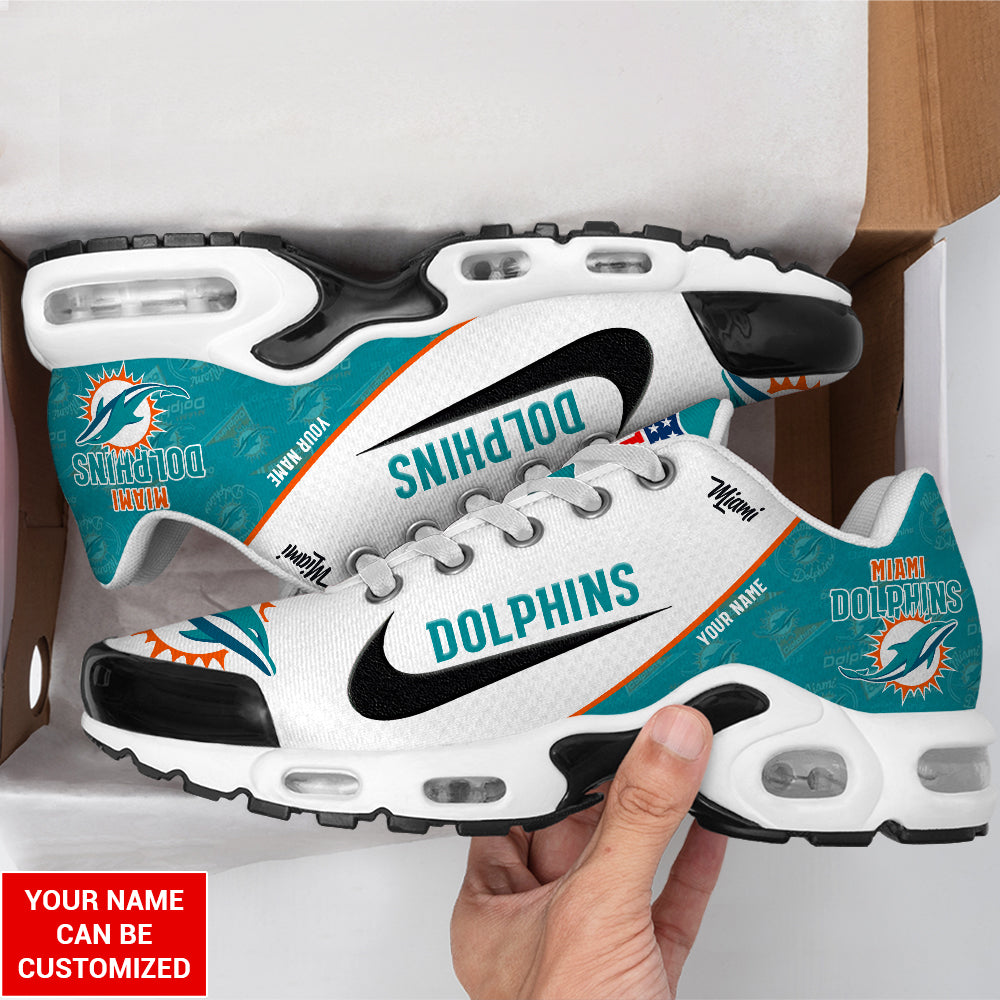 Ideafootwear Miami Dolphins TN Shoes Sneakers For Men And Women