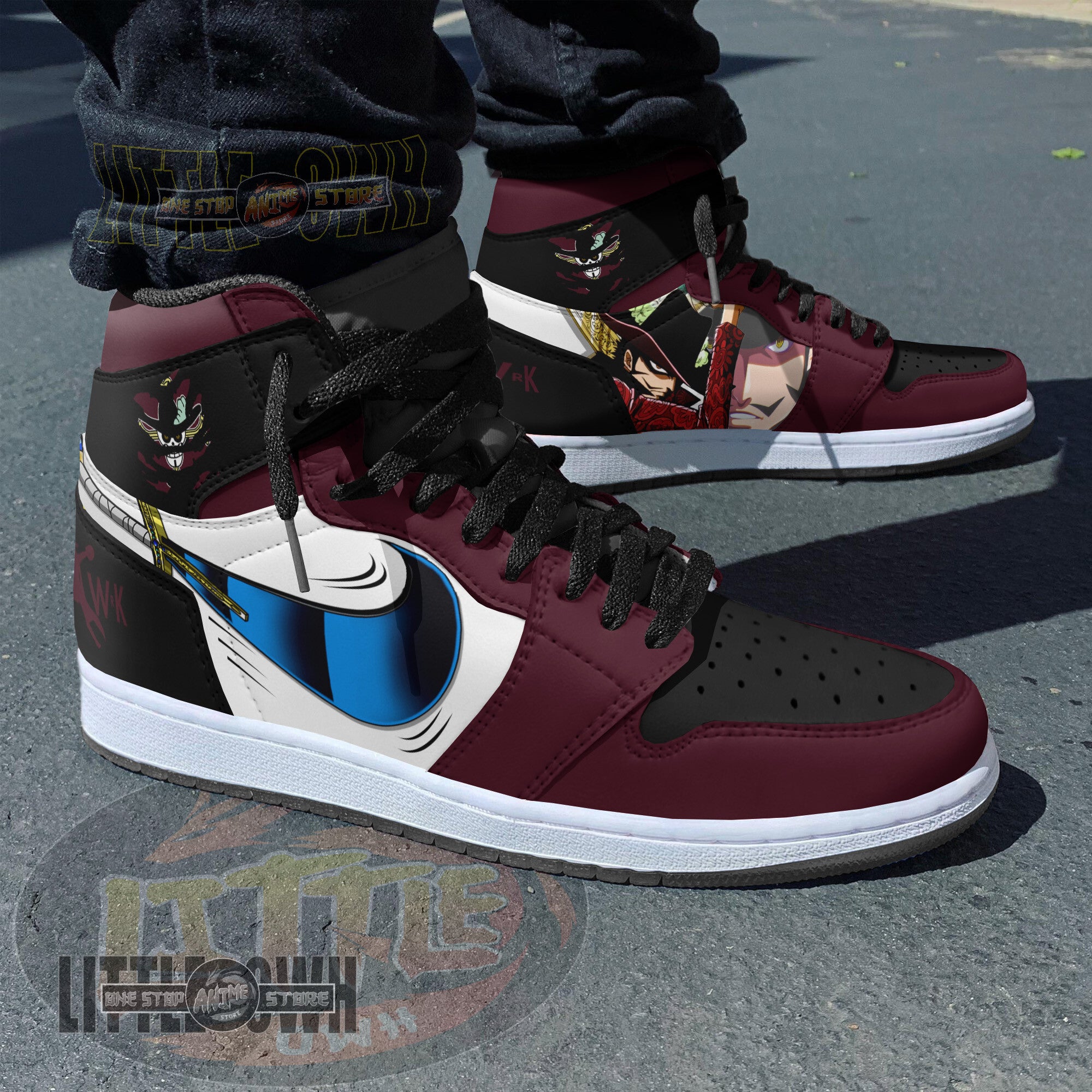 Ideafootwear Mihawk AJ1 High Sneakers Shoes For Men And Women