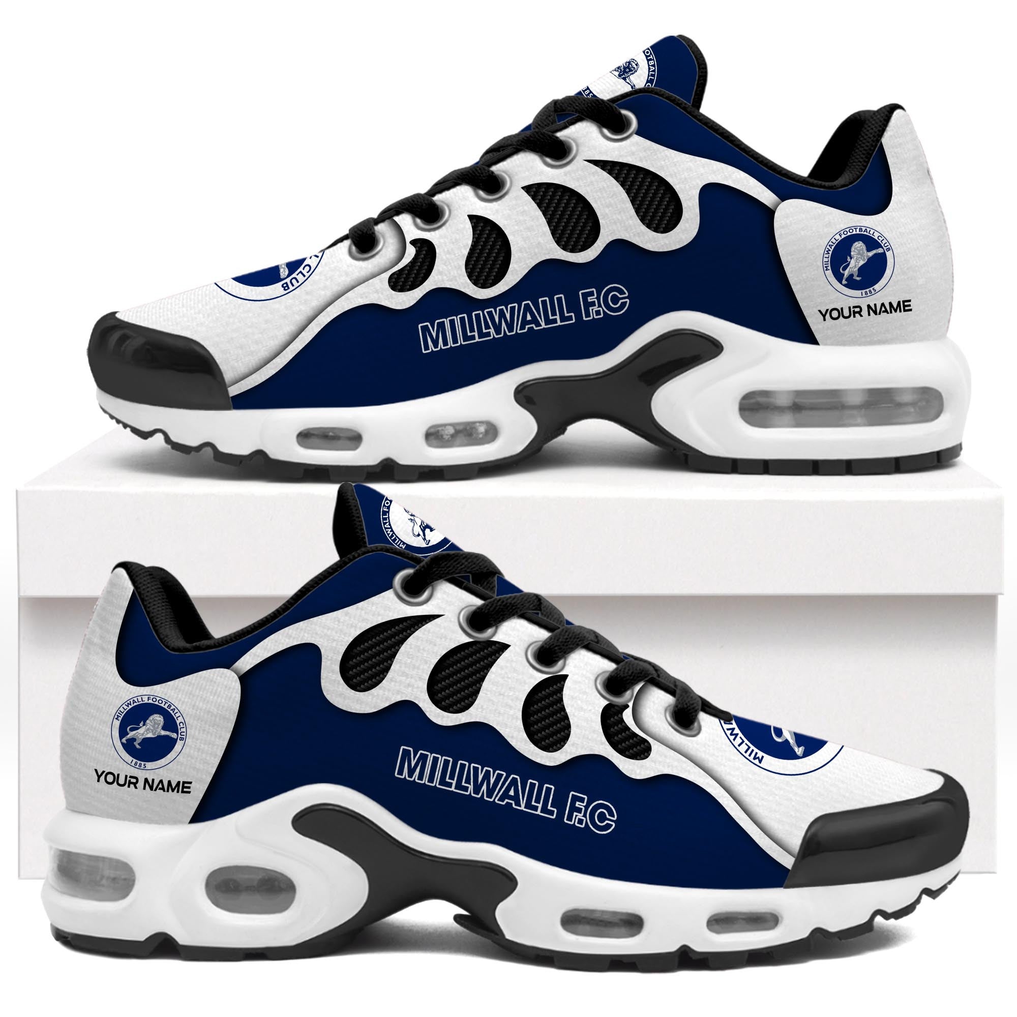 Ideafootwear Millwall F.C TN Shoes Sneakers For Men And Women