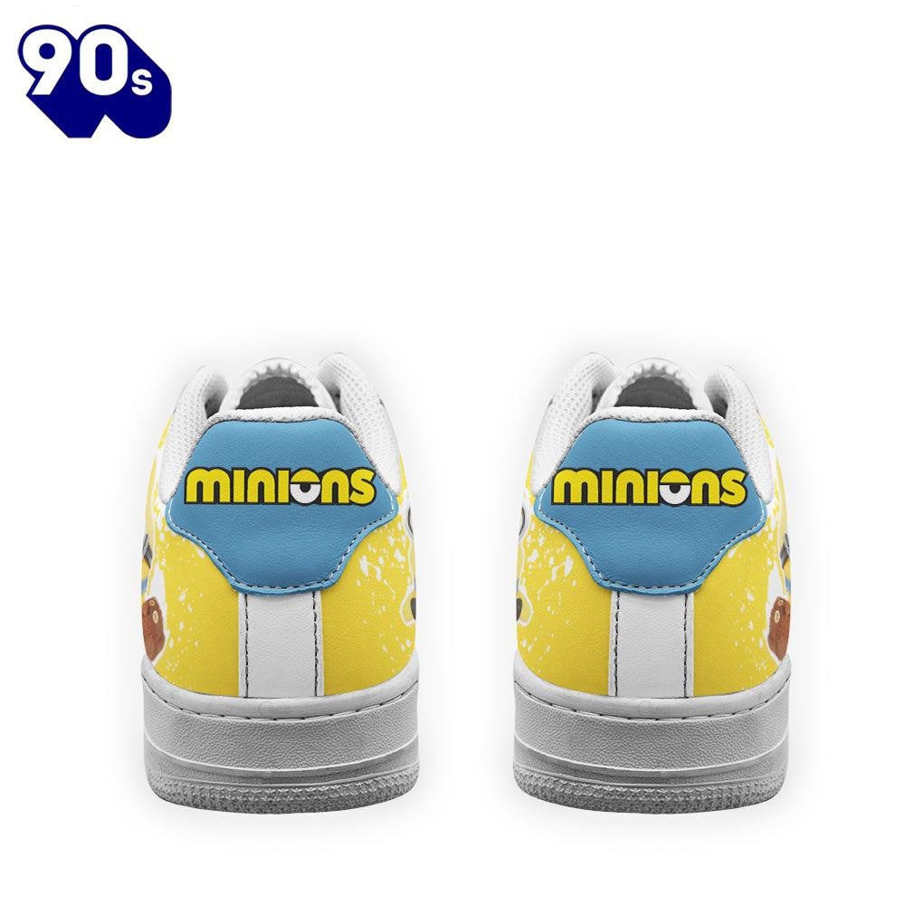 Ideafootwear Minion Air Low-Top Sneakers Shoes For Men And Women 2