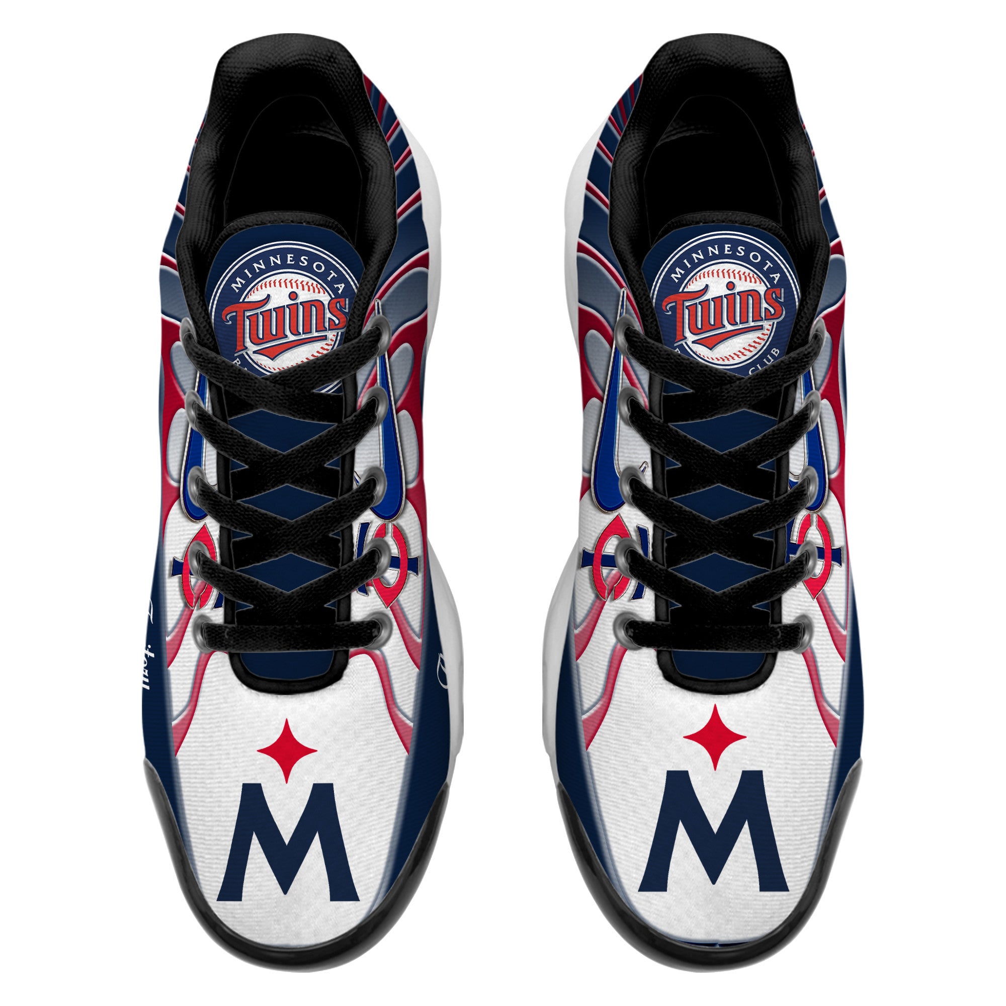 Ideafootwear Minnesota Twins TN Shoes Sneakers For Men And Women