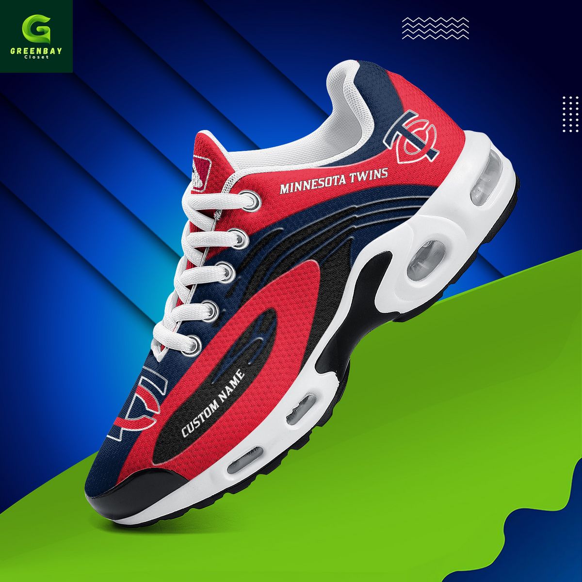 Ideafootwear Minnesota Twins TN Shoes Sneakers For Men And Women