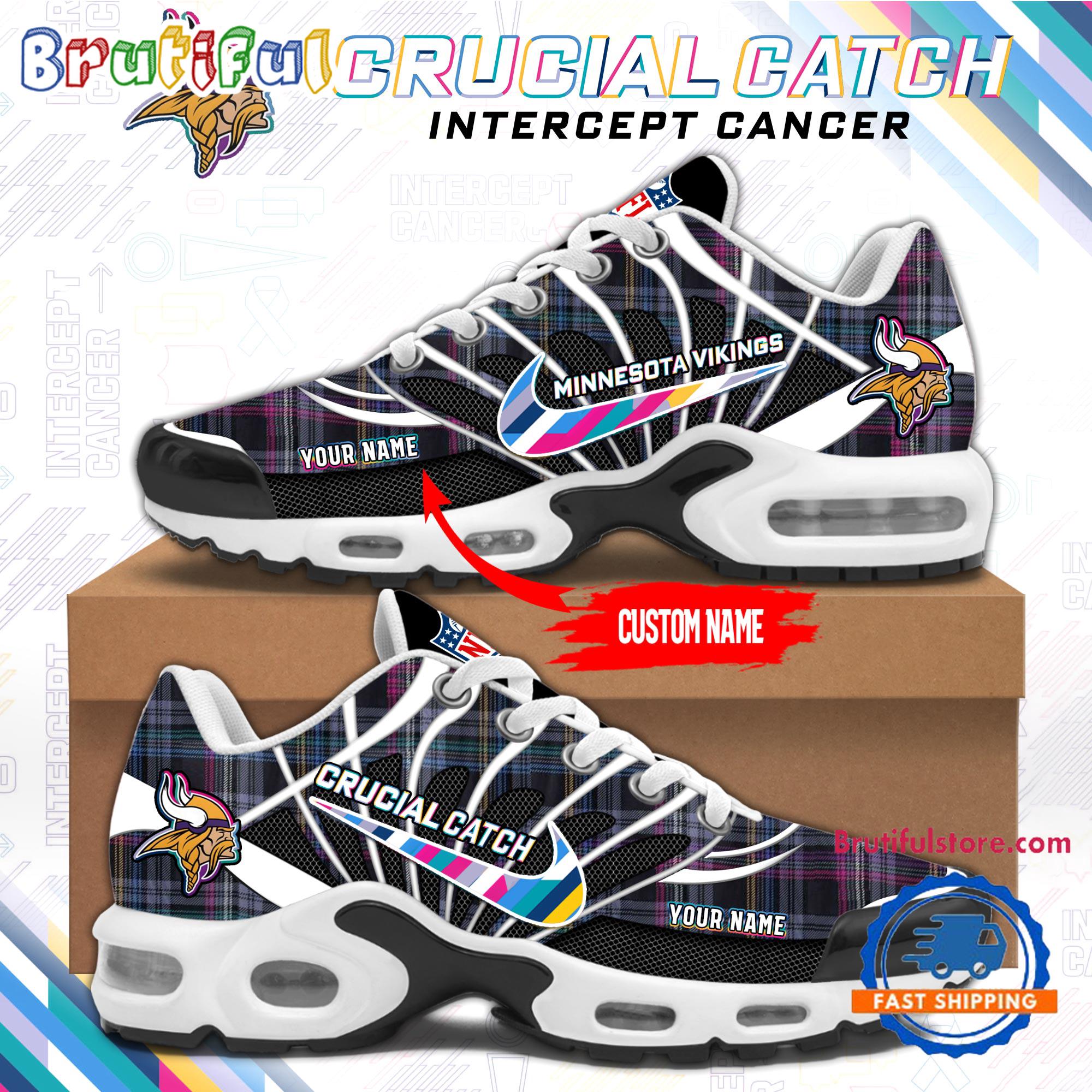 Ideafootwear Minnesota Vikings TN Shoes Sneakers For Men And Women