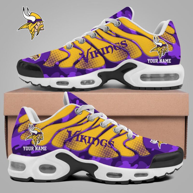 Ideafootwear Minnesota Vikings TN Shoes Sneakers For Men And Women