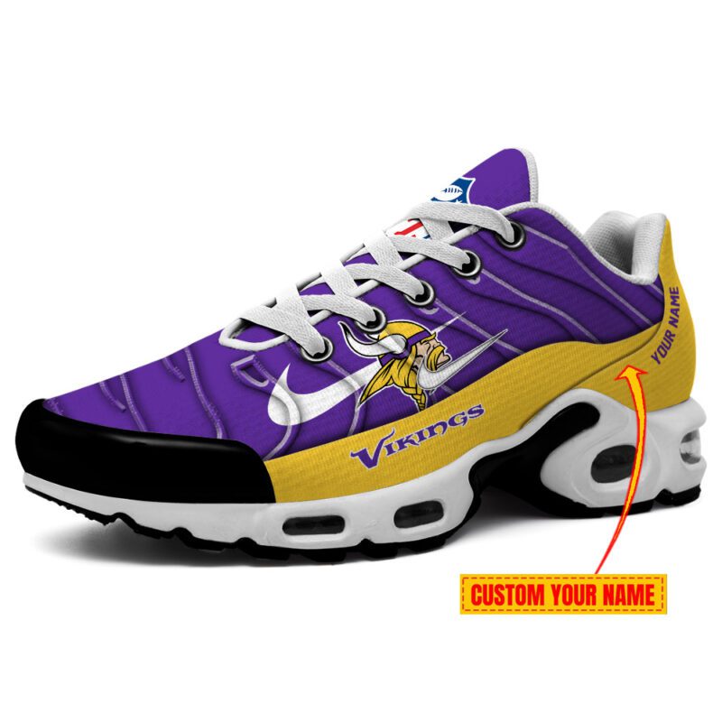Ideafootwear Minnesota Vikings TN Shoes Sneakers For Men And Women