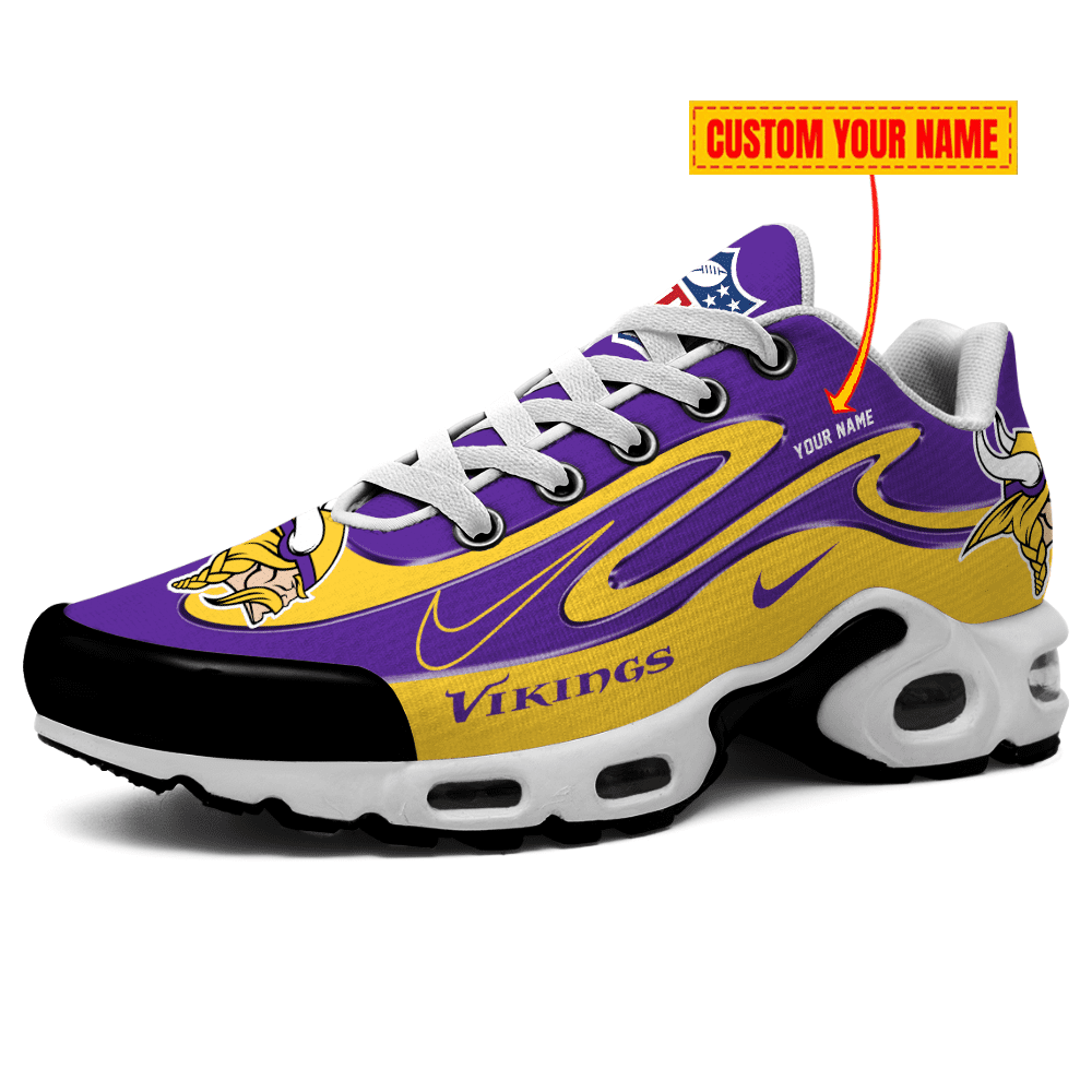 Ideafootwear Minnesota Vikings TN Shoes Sneakers For Men And Women