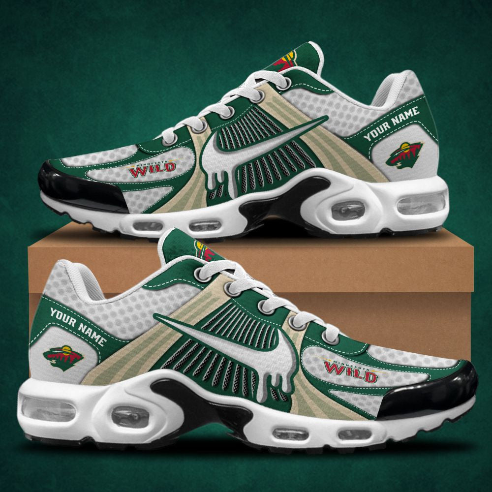 Ideafootwear Minnesota Wild TN Shoes Sneakers For Men And Women