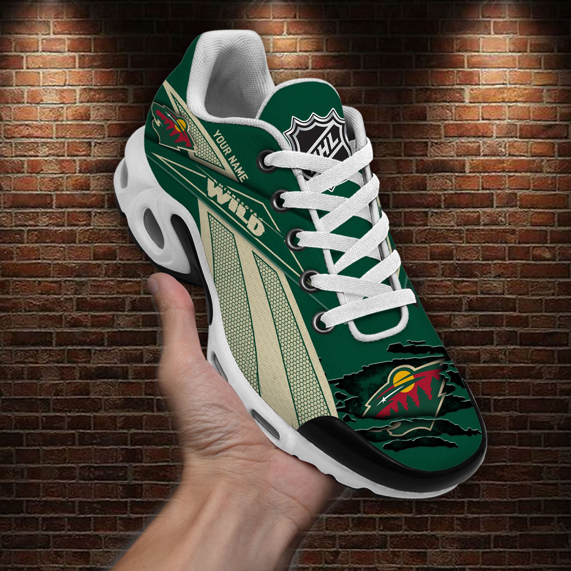 Ideafootwear Minnesota Wild TN Shoes Sneakers For Men And Women
