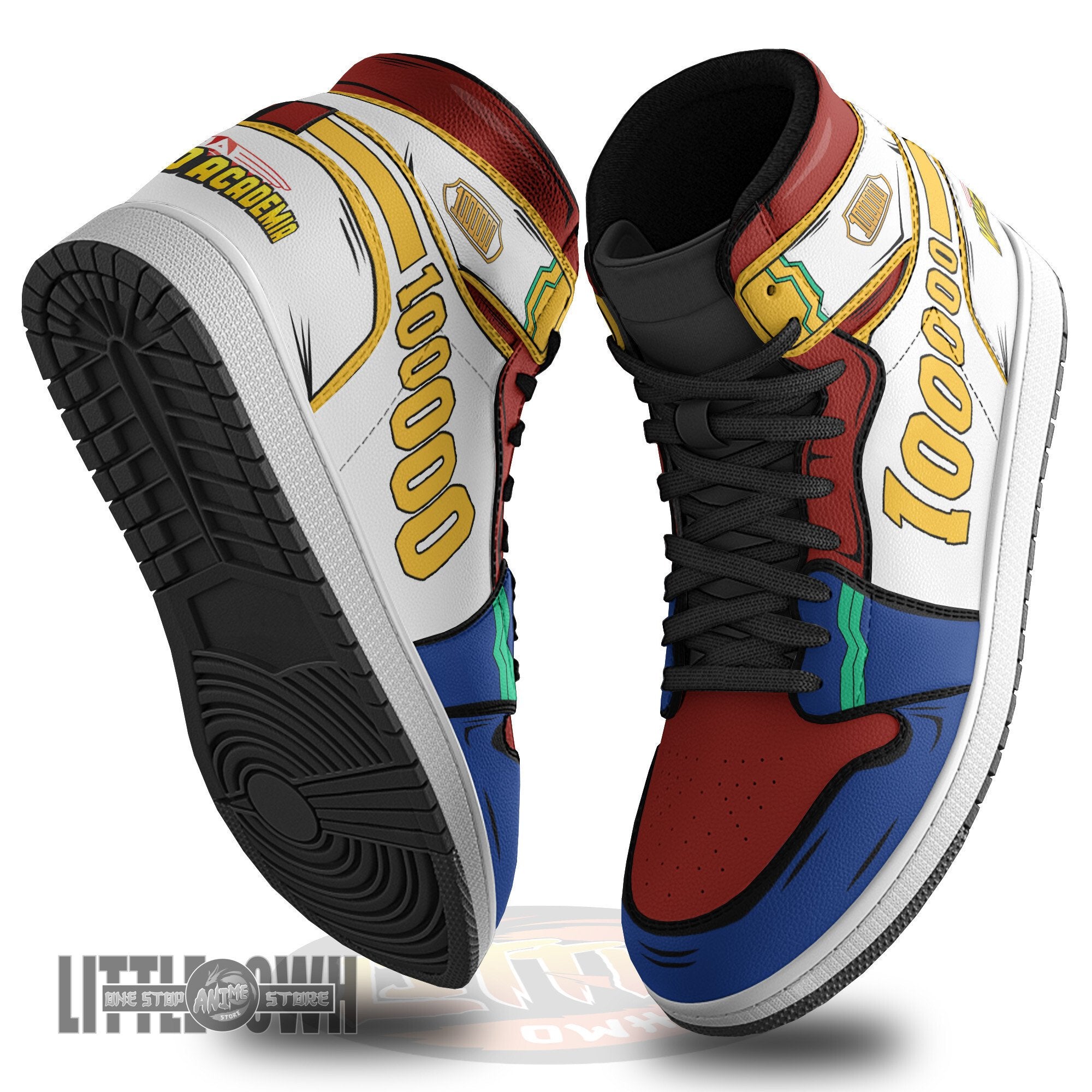 Ideafootwear Mirio Togata AJ1 High Sneakers Shoes For Men And Women