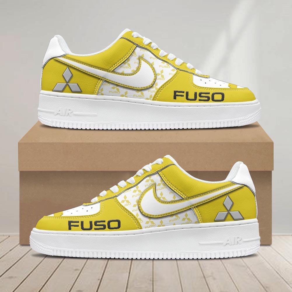 Ideafootwear Mitsubishi Fuso Air Low-Top Sneakers Shoes For Men And Women 1