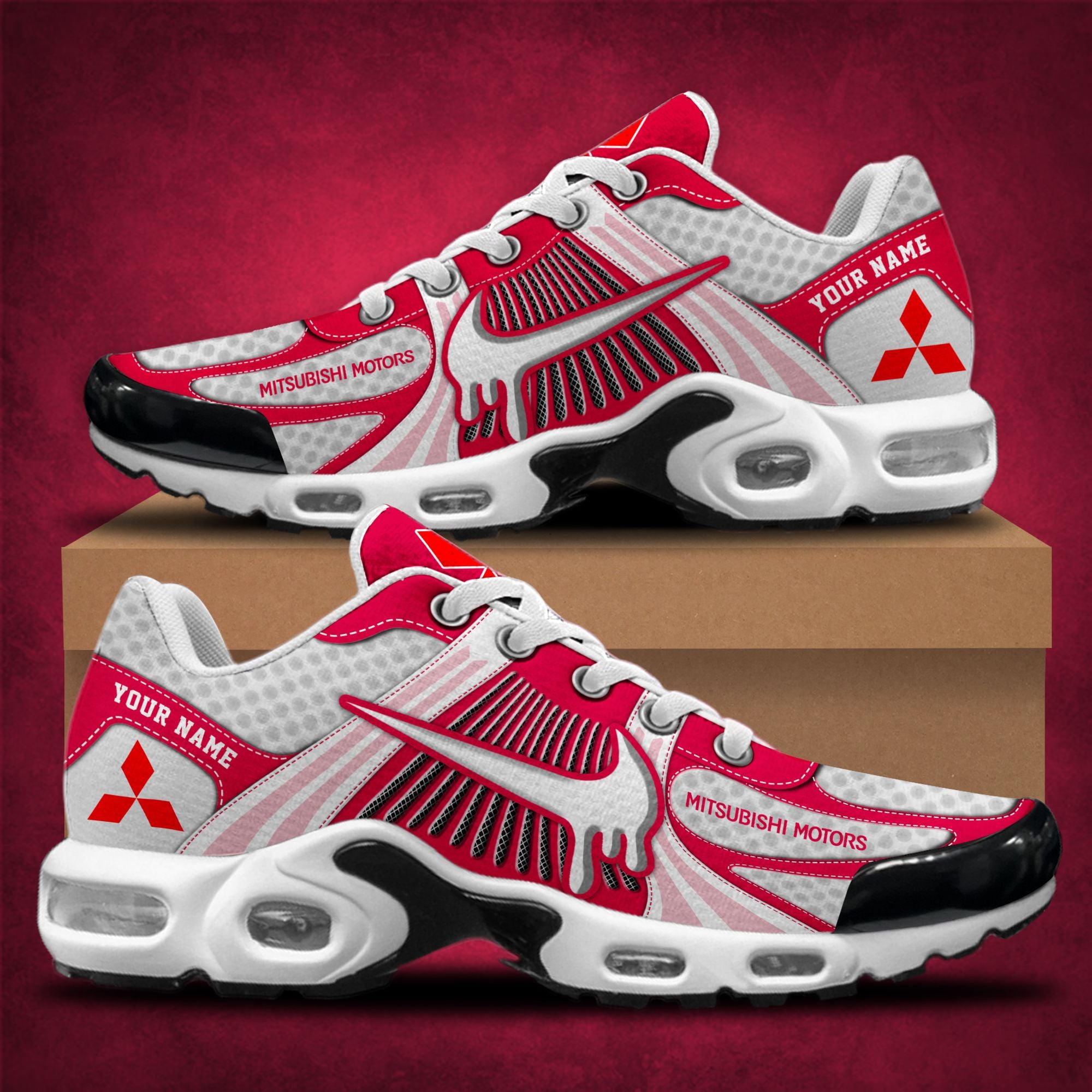 Ideafootwear Mitsubishi TN Shoes Sneakers For Men And Women