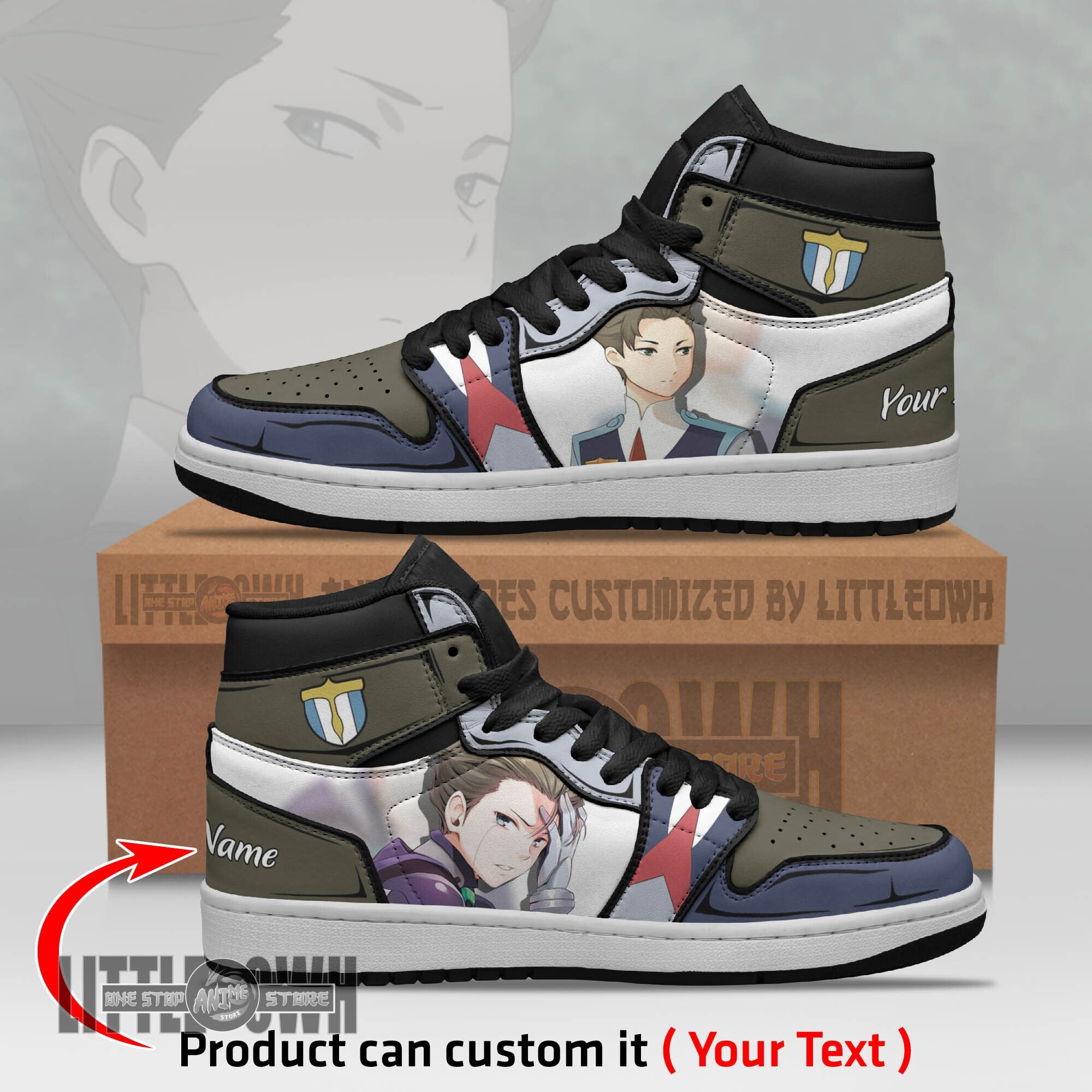 Ideafootwear Mitsuru AJ1 High Sneakers Shoes For Men And Women
