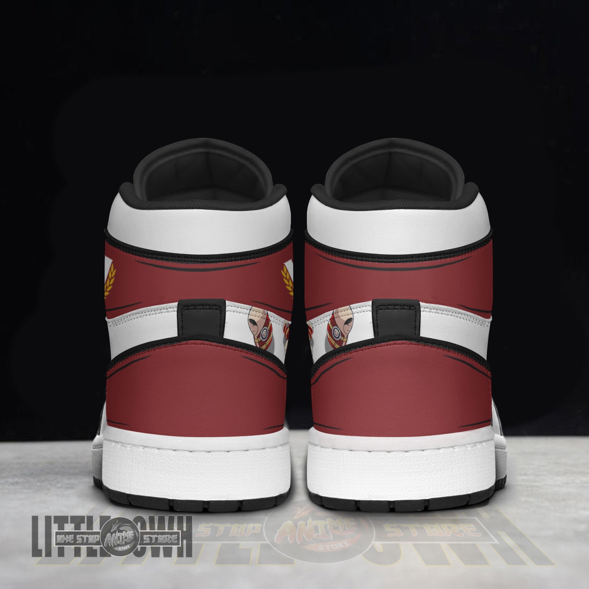 Ideafootwear Momo Yaoyorozu AJ1 High Sneakers Shoes For Men And Women