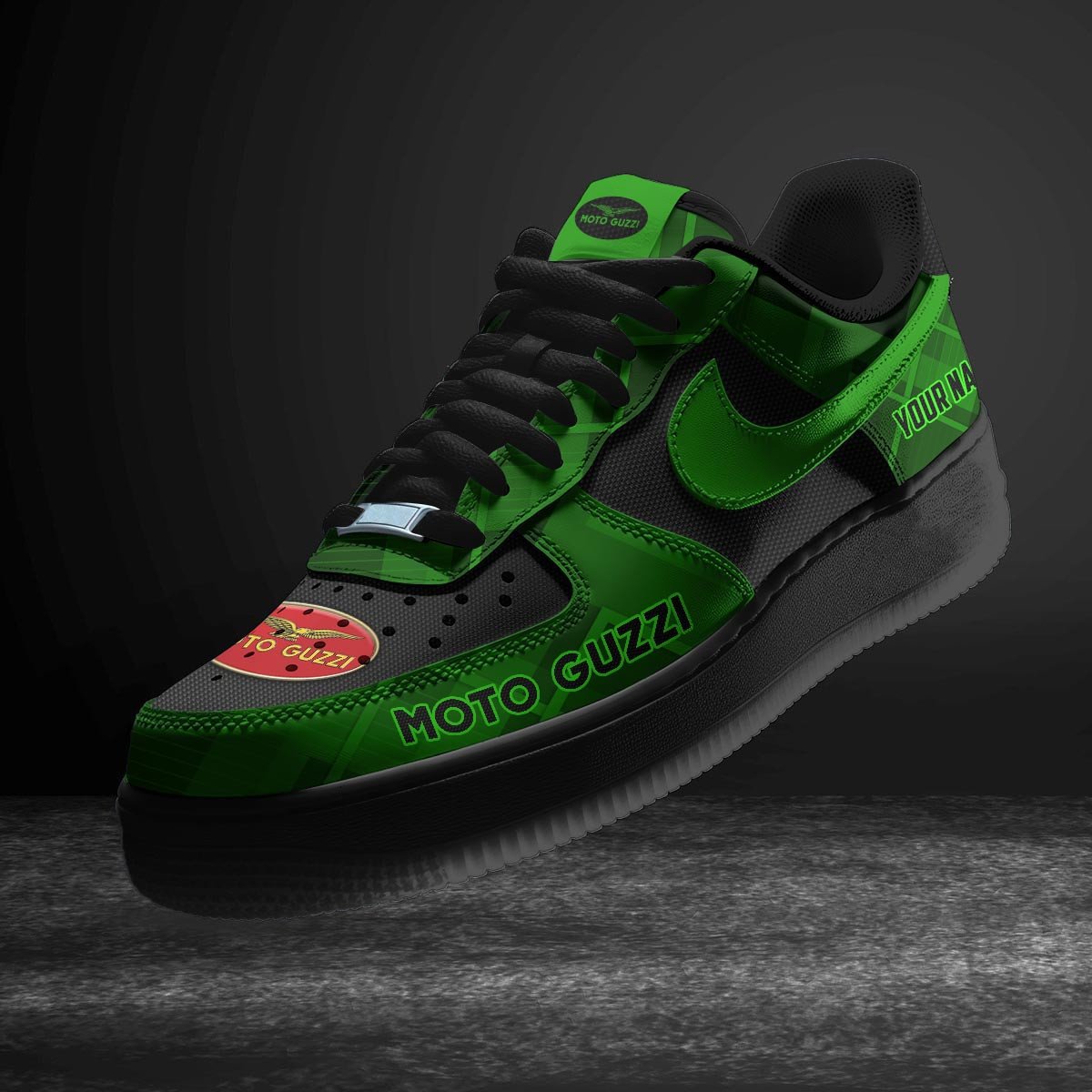 Ideafootwear Moto-Guzzi Air Low-Top Sneakers Shoes For Men And Women 1