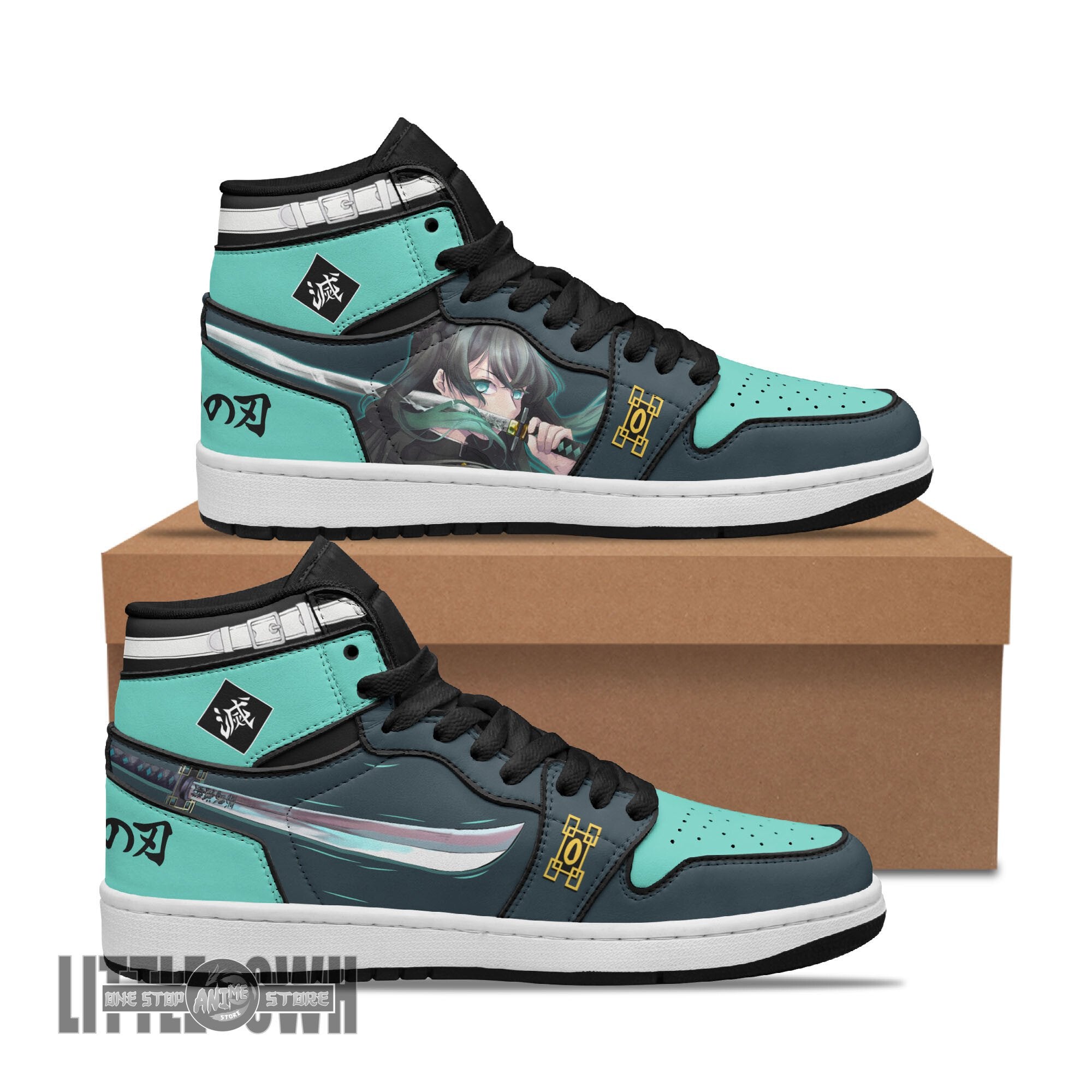 Ideafootwear Muichiro AJ1 High Sneakers Shoes For Men And Women