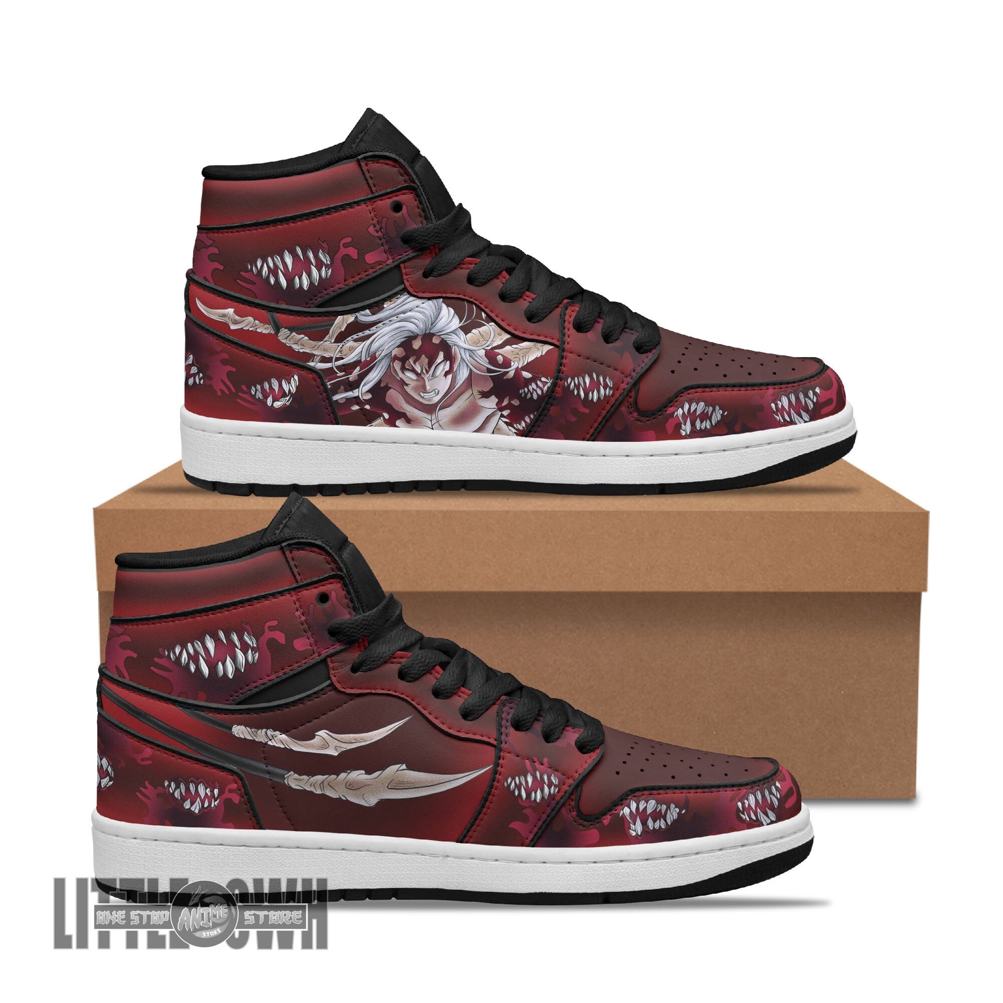 Ideafootwear Muzan Monster AJ1 High Sneakers Shoes For Men And Women