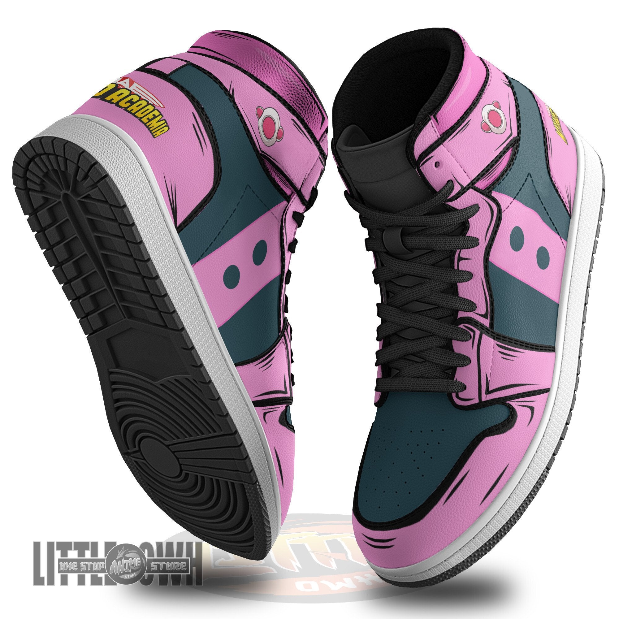 Ideafootwear My Hero Academia AJ1 High Sneakers Shoes For Men And Women