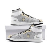 Ideafootwear  My Neighbor Totoro  AJ1 High Sneakers Shoes For Men And Women