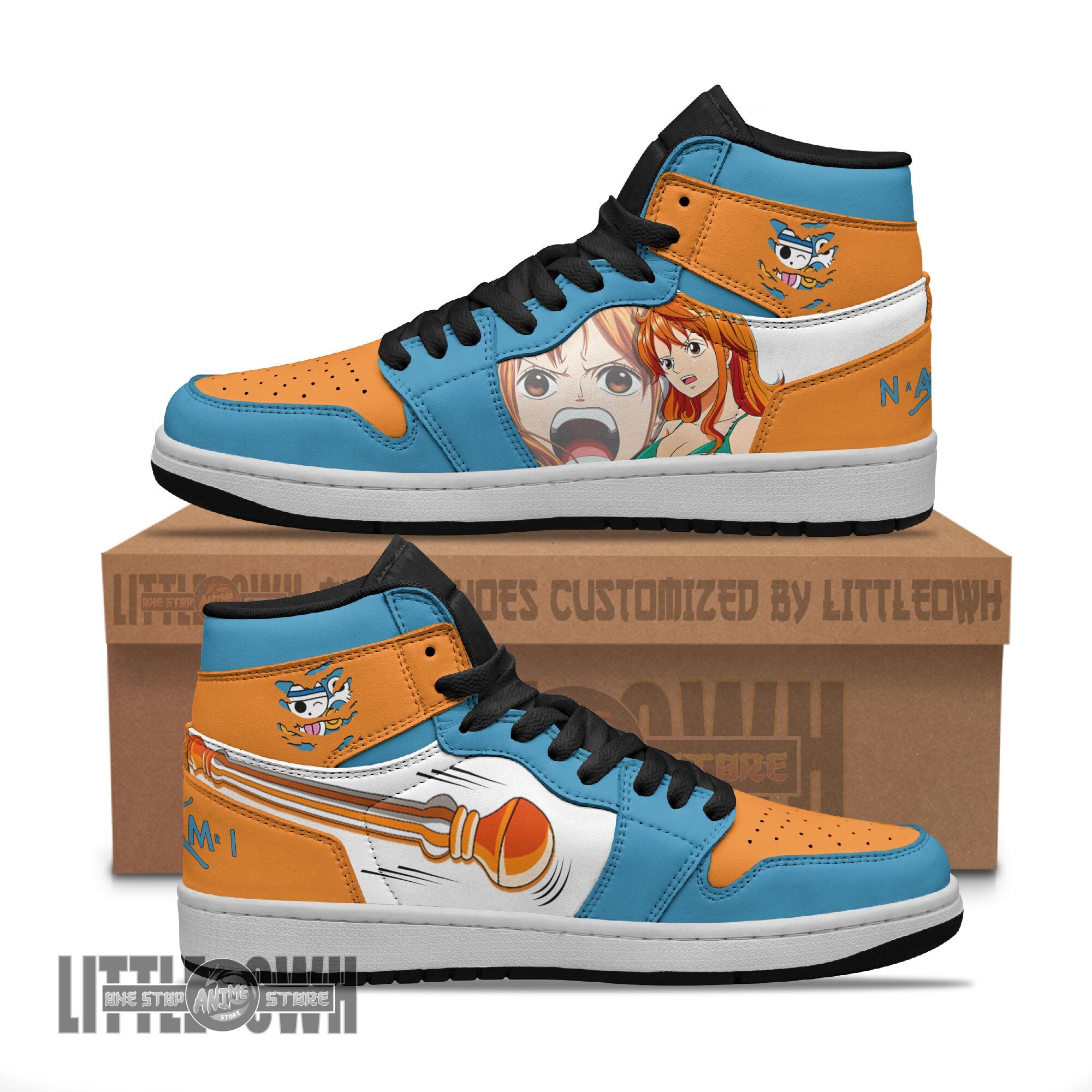 Ideafootwear Nami AJ1 High Sneakers Shoes For Men And Women