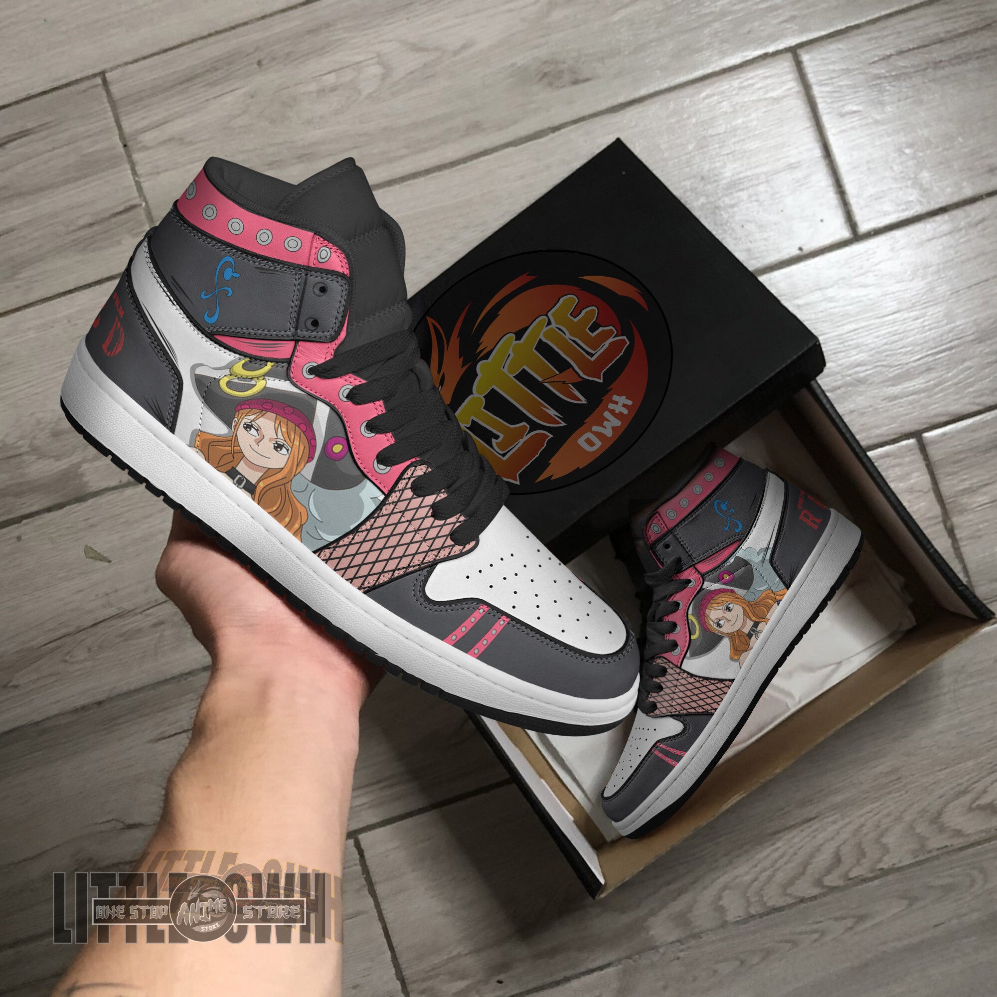 Ideafootwear Nami AJ1 High Sneakers Shoes For Men And Women