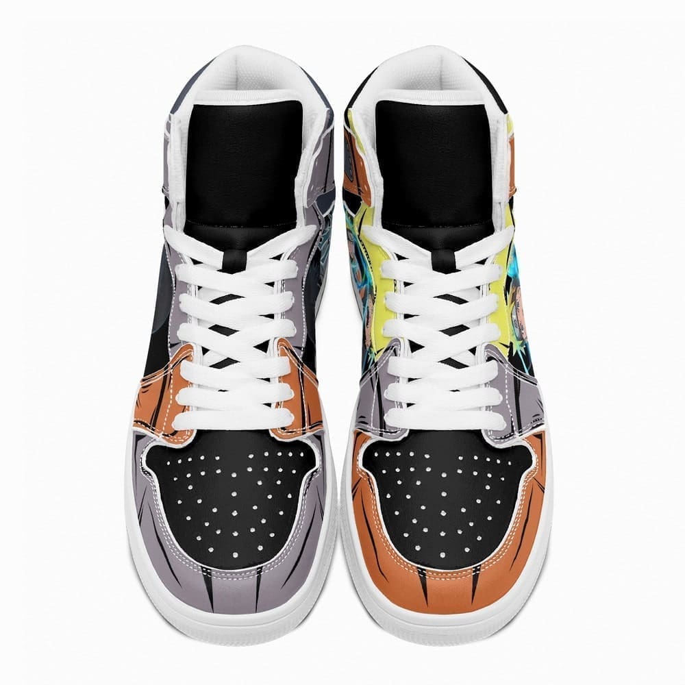 Ideafootwear Naruto vs Sasuke AJ1 High Sneakers Shoes For Men And Women