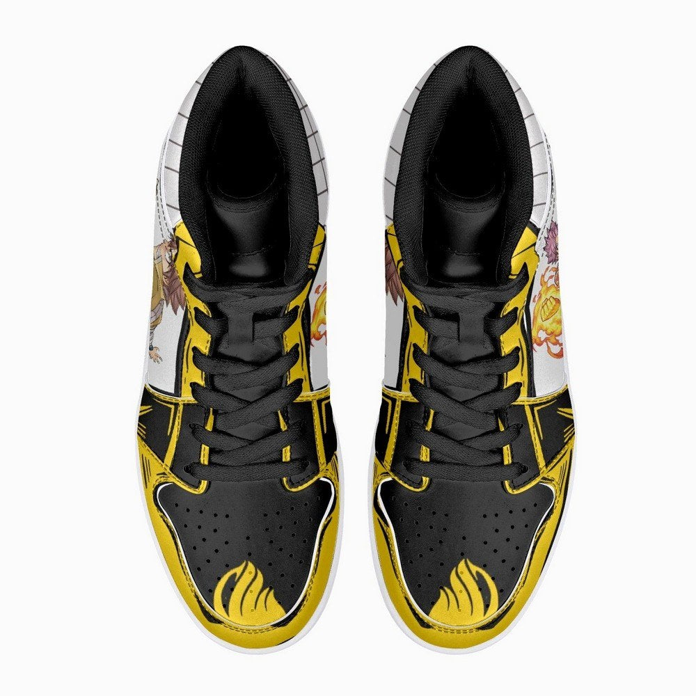 Ideafootwear Natsu Dragneel Fairy Tail AJ1 High Sneakers Shoes For Men And Women