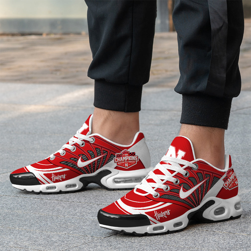 Ideafootwear Nebraska Cornhuskers TN Shoes Sneakers For Men And Women