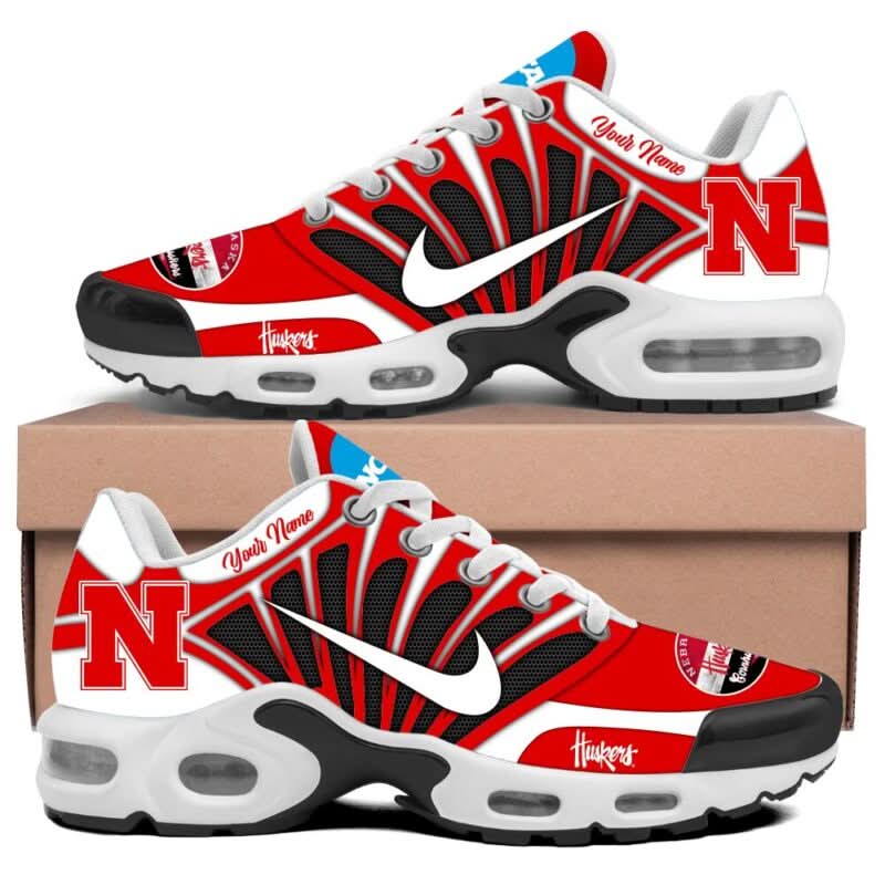 Ideafootwear Nebraska Cornhuskers TN Shoes Sneakers For Men And Women