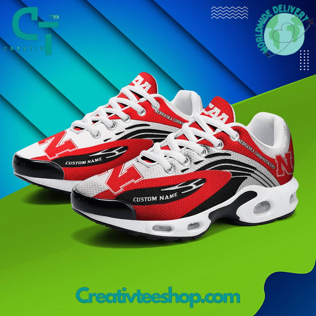 Ideafootwear Nebraska Cornhuskers TN Shoes Sneakers For Men And Women