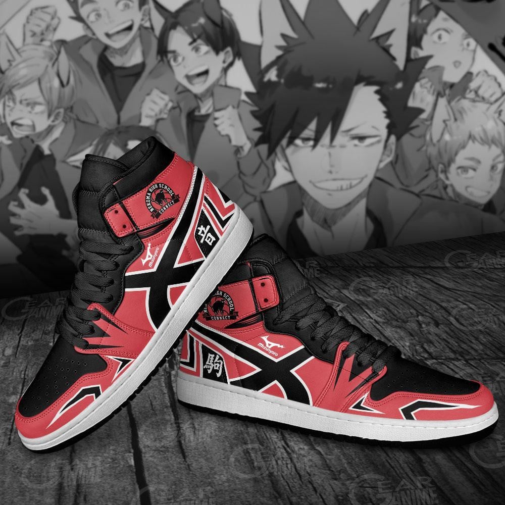 Ideafootwear Nekoma AJ1 High Sneakers Shoes For Men And Women