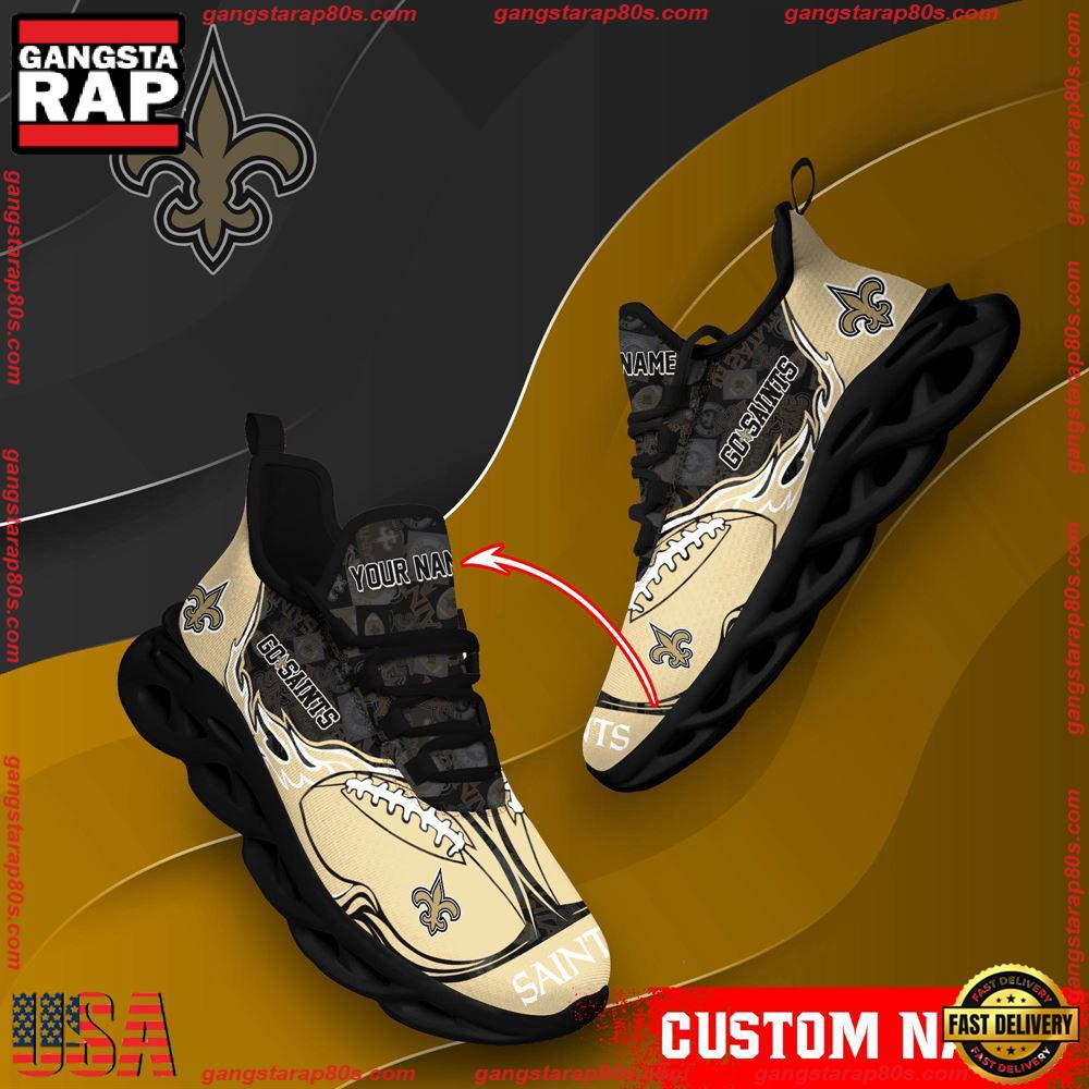 Ideafootwear New Orleans Saints Max Soul Shoes Sneakers For Men And Women