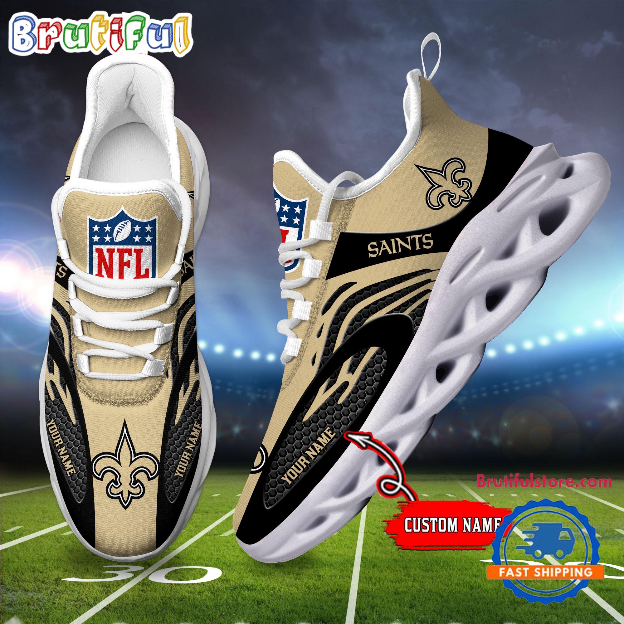 Ideafootwear New Orleans Saints Max Soul Shoes Sneakers For Men And Women
