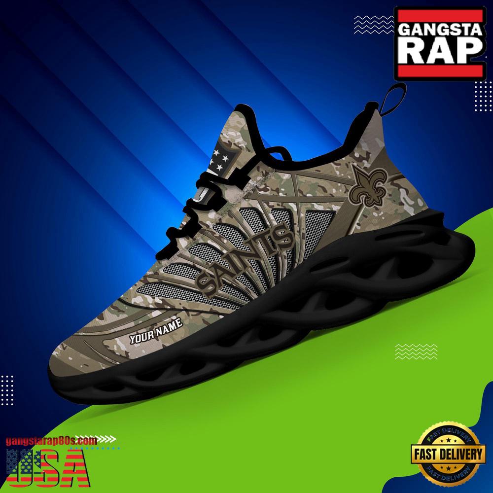 Ideafootwear New Orleans Saints Max Soul Shoes Sneakers For Men And Women