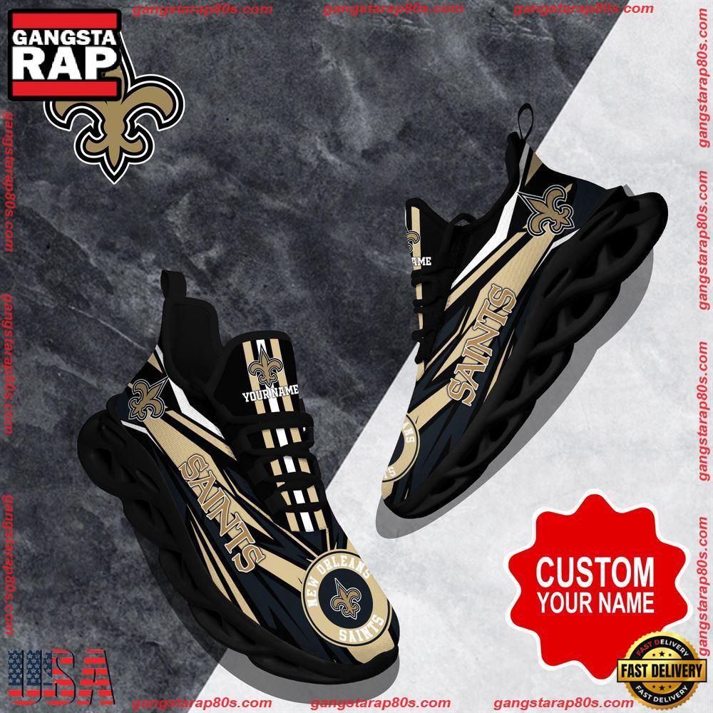 Ideafootwear New Orleans Saints Max Soul Shoes Sneakers For Men And Women