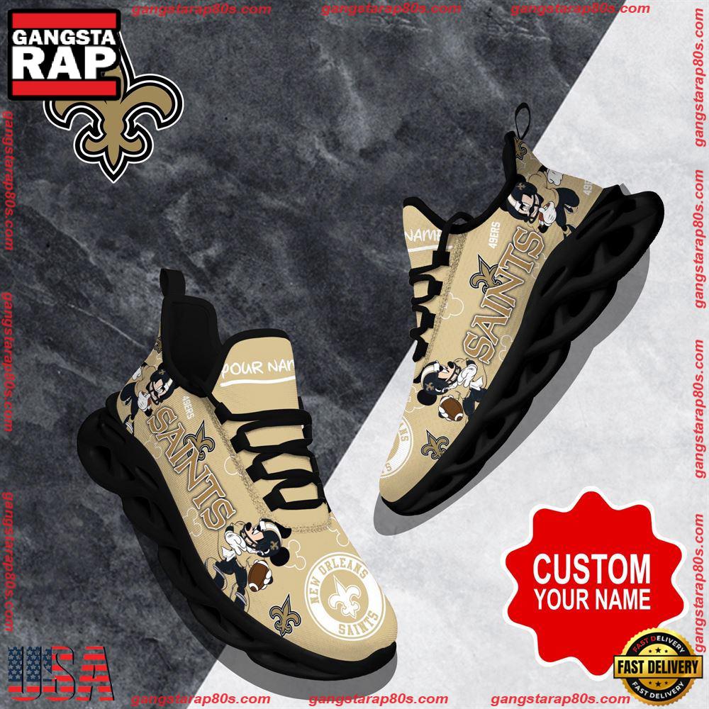 Ideafootwear New Orleans Saints Max Soul Shoes Sneakers For Men And Women