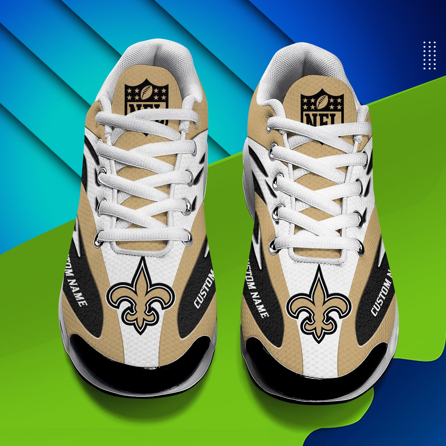 Ideafootwear New Orleans Saints TN Shoes Sneakers For Men And Women