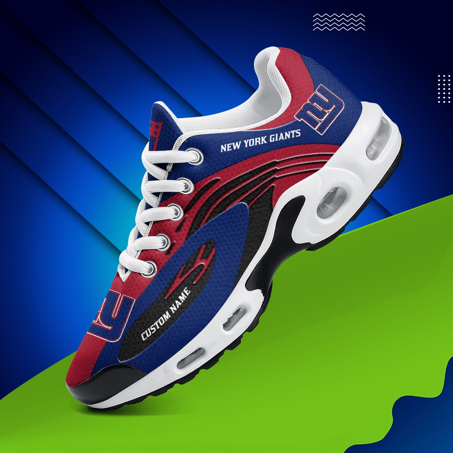 Ideafootwear New York Giants TN Shoes Sneakers For Men And Women