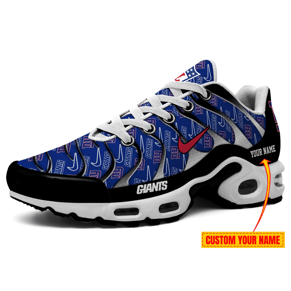 Ideafootwear New York Giants TN Shoes Sneakers For Men And Women