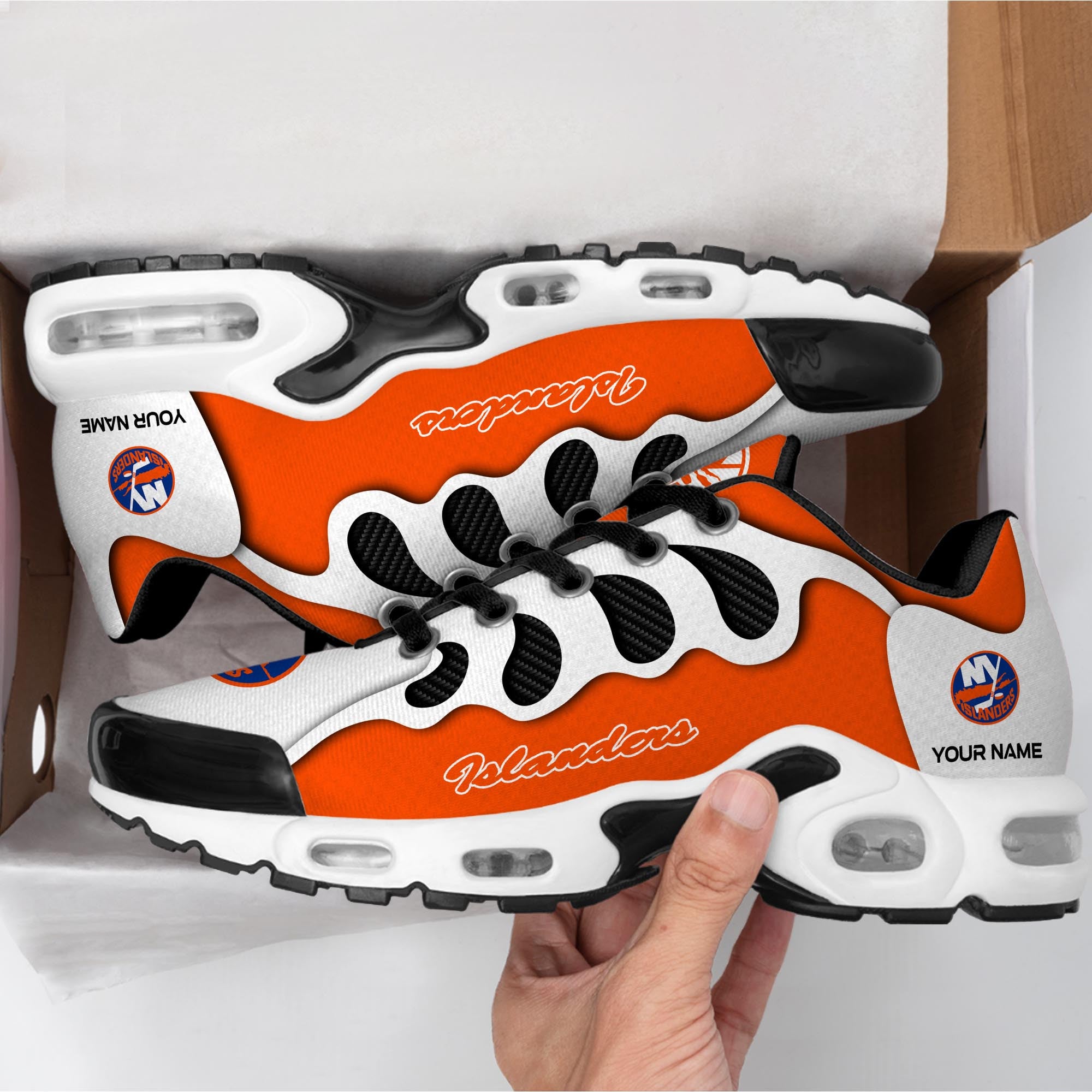 Ideafootwear New York Islanders TN Shoes Sneakers For Men And Women