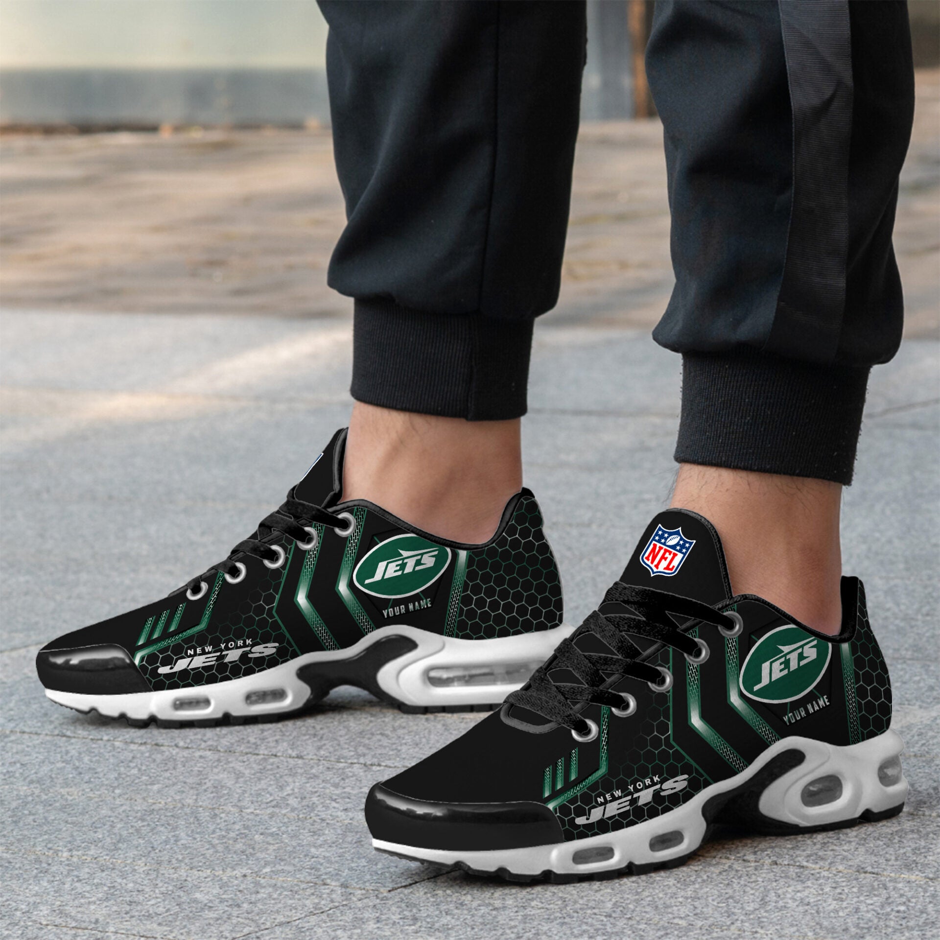 Ideafootwear New York Jets TN Shoes Sneakers For Men And Women