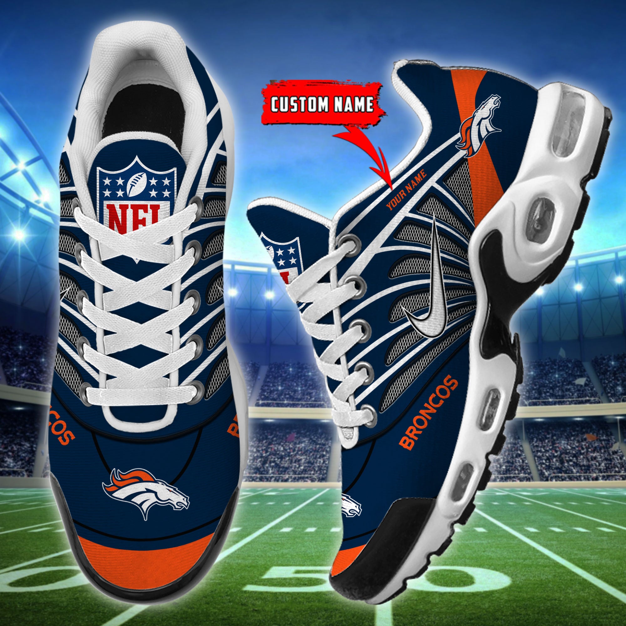 Ideafootwear New York Jets TN Shoes Sneakers For Men And Women