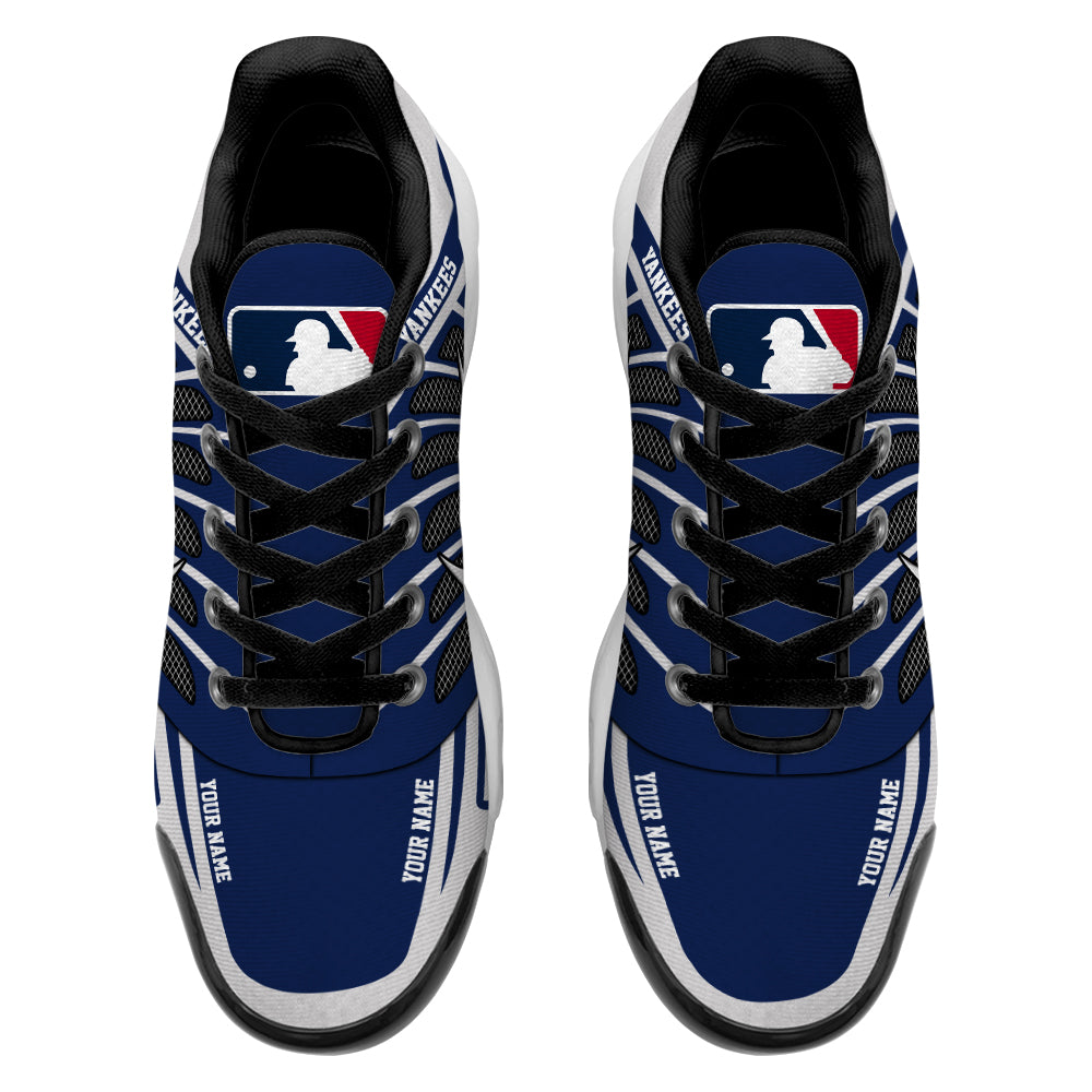 Ideafootwear New York Yankees TN Shoes Sneakers For Men And Women