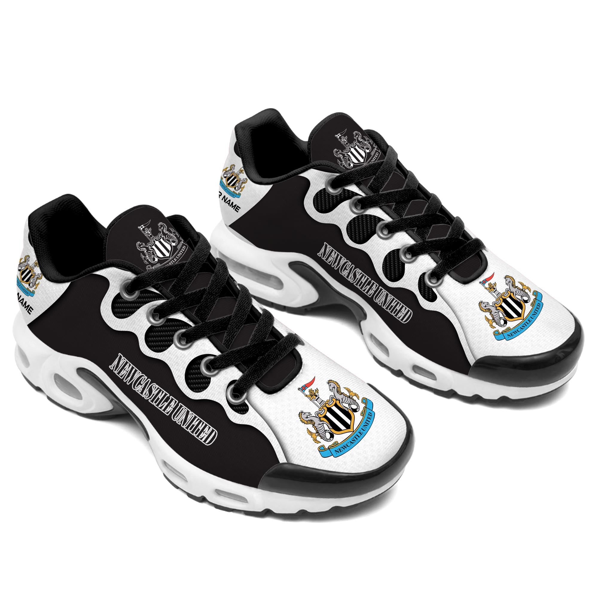 Ideafootwear Newcastle United TN Shoes Sneakers For Men And Women