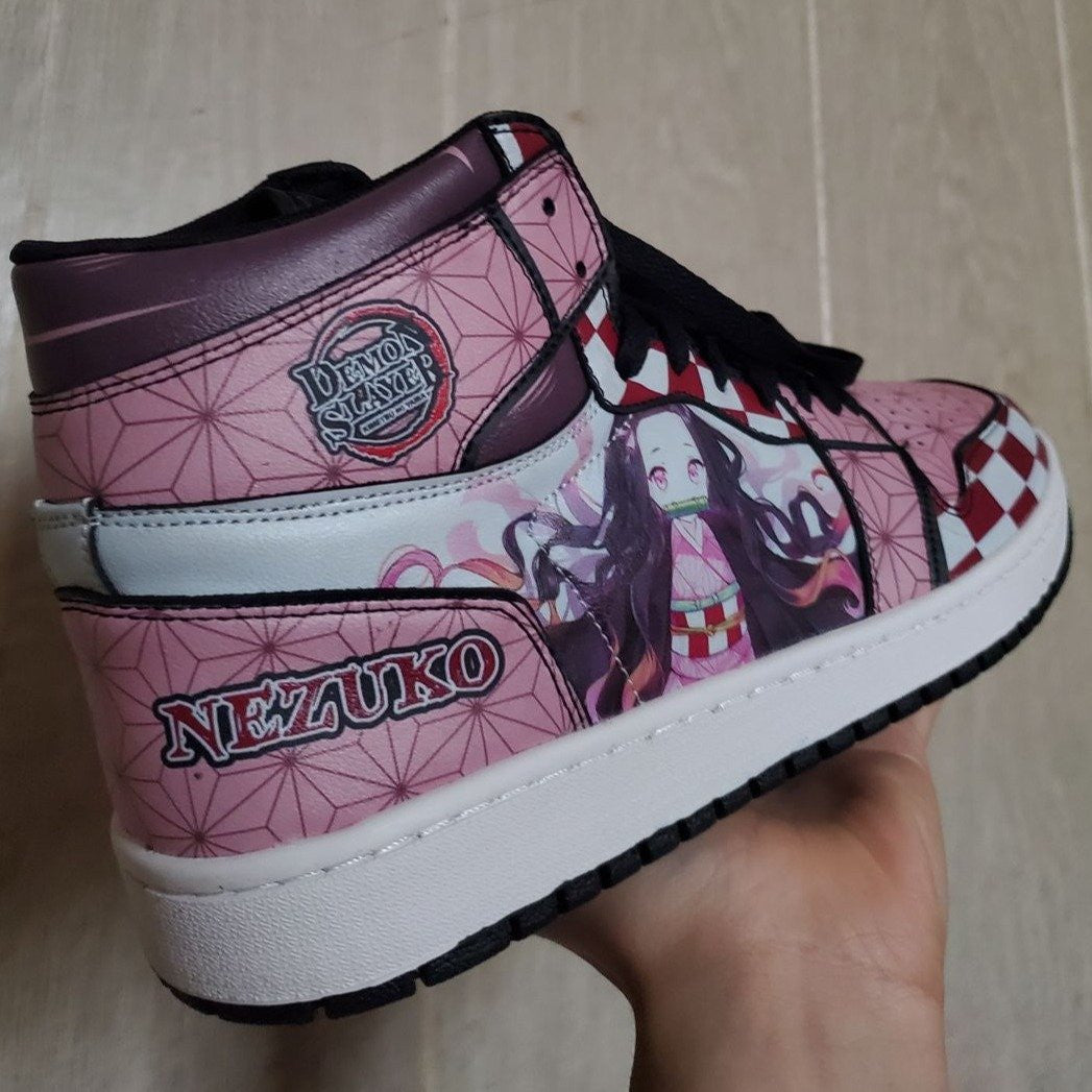 Ideafootwear Nezuko AJ1 High Sneakers Shoes For Men And Women
